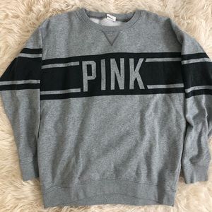 Victoria’s Secret Pink Grey Crewneck